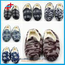 Men's slippers winter home slippers warm cotton-padded indoor slipper